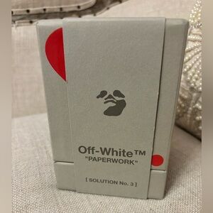 Off-White Paperwork Solution No. 3